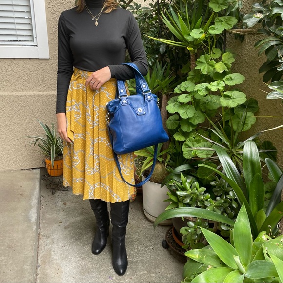 Marc Jacobs Vibrant Blue Shoulder Bag - Picture 5 of 14